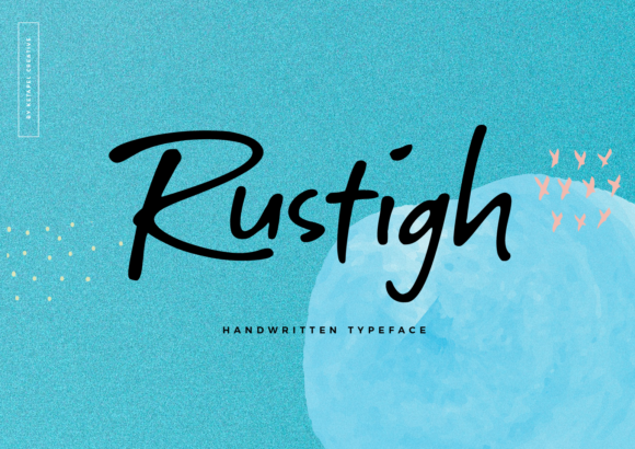 Rustigh Font Poster 1