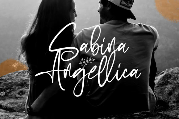 Sabina Angellica Font Poster 1