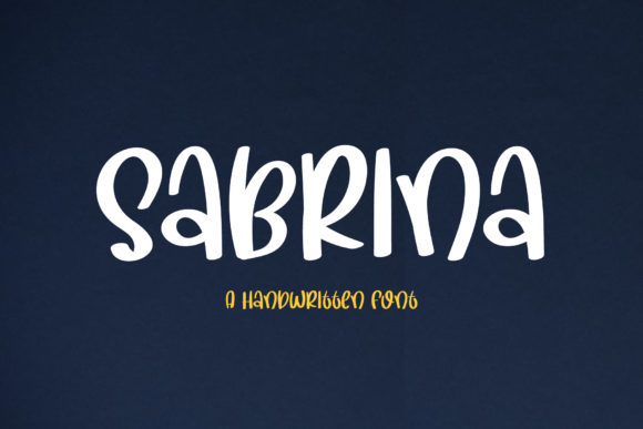 Sabrina Font Poster 1