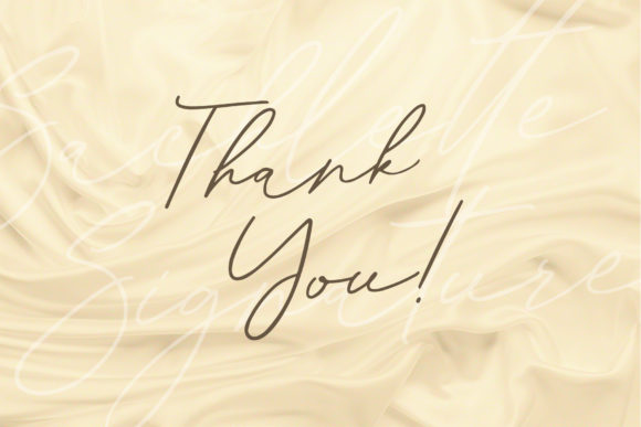 Sachlette Signature Font Poster 9
