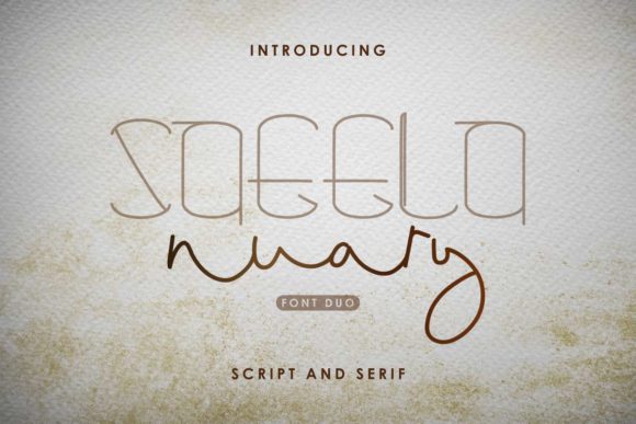 Saeela Nuary Font