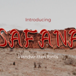 Safana Font Poster 1