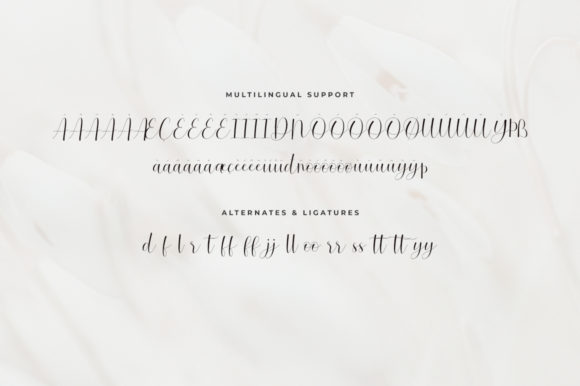 Saffire Font Poster 7