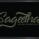Sageetha Font Poster 1