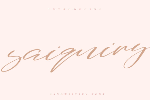 Saiquiry Font