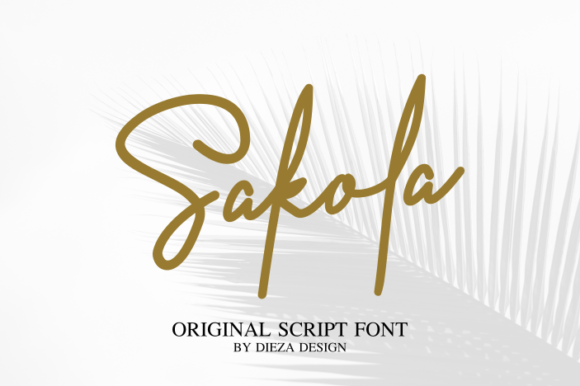 Sakola Font Poster 1