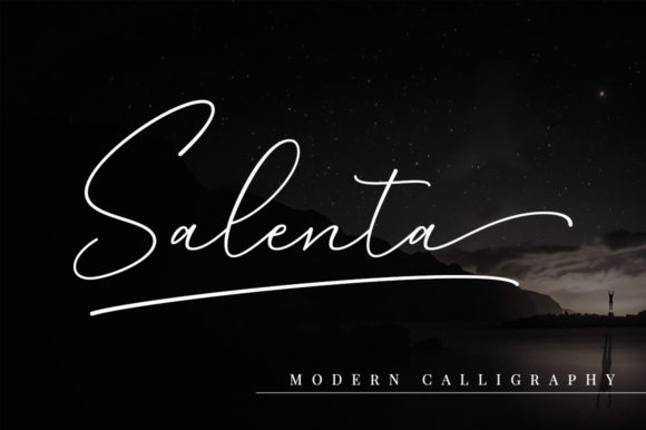 Salenta Font Poster 1