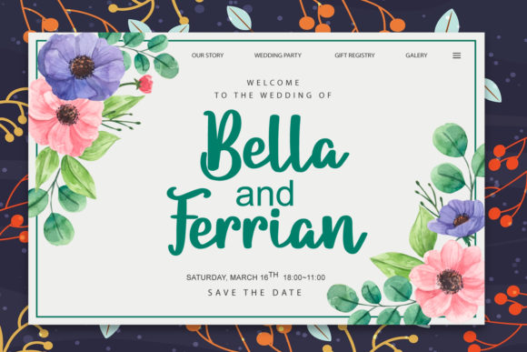 Salidea Font Poster 3