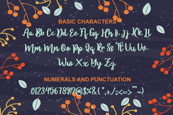 Salidea Font Poster 5