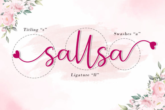 Sallsa Font Poster 10