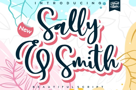Sally & Smith Font Poster 1