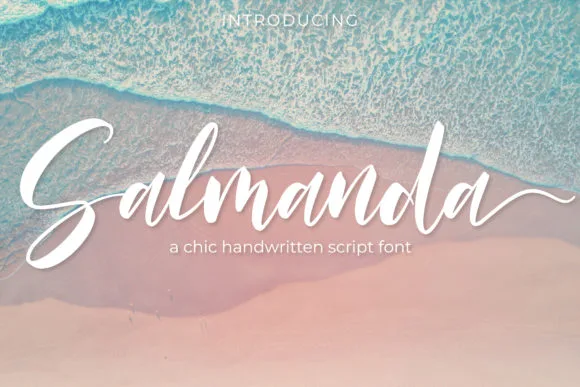 Salmanda Font Salmanda Font Poster 1