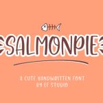 Salmonpie Font Poster 1