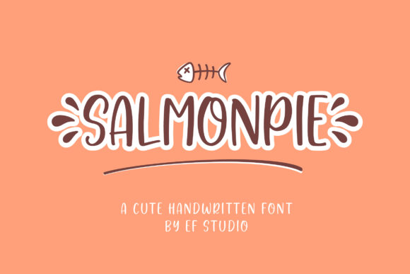 Salmonpie Font Poster 1