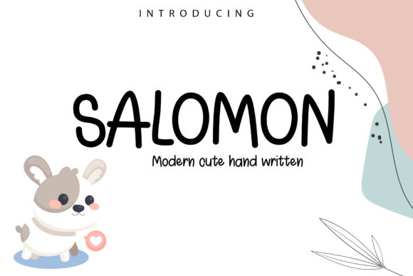 Salomon Font Poster 1