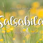 Salsabila Font Poster 1