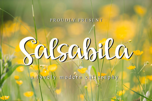 Salsabila Font Poster 1