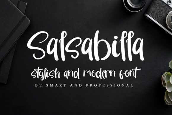 Salsabilla Font Poster 1