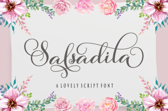 Salsadila Font Poster 1