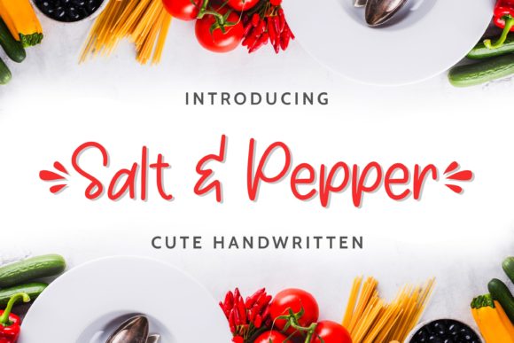 Salt & Pepper Font