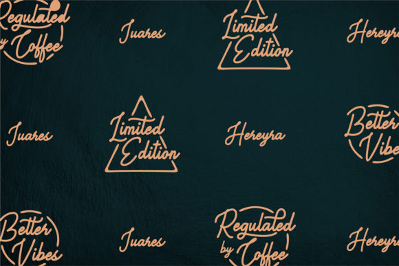 Saltillo Font Poster 2