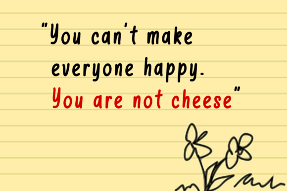 Salty Cheese Font Poster 5