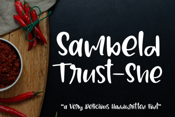 Sambeld Trust She Font Poster 1