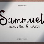 Sammuel Font Poster 1