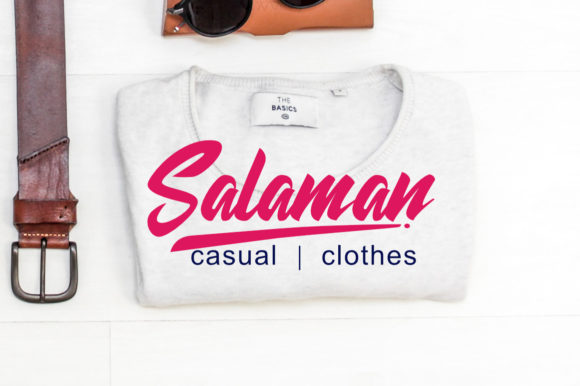 Samoell Font Poster 4