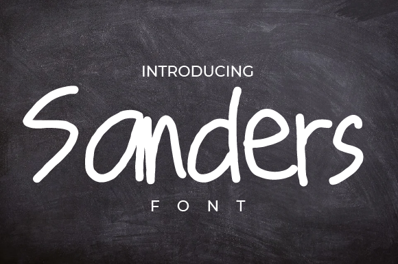 Sanders Font