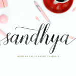 Sandhya Font Poster 1