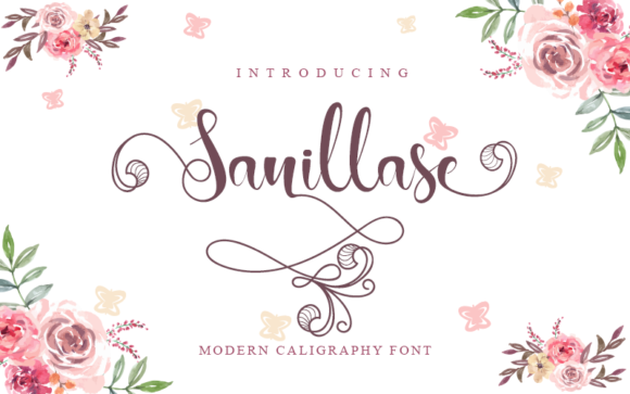 Sanillase Font