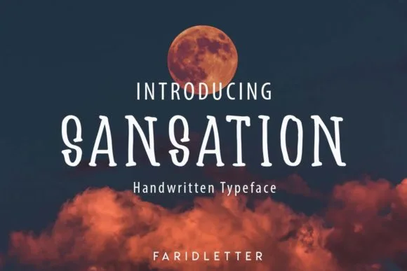 Sansation Font Sansation Font Poster 1
