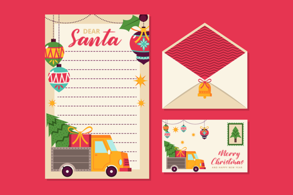Santa & Christmas Font Poster 3