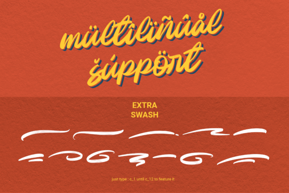 Santaray Font Poster 11