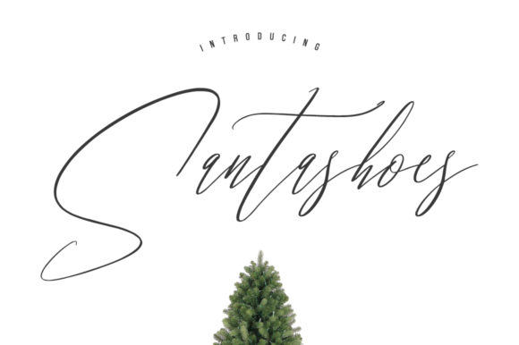 Santashoes Font