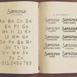 Santosa Font Poster 3