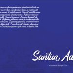 Santun Adab Font Poster 4