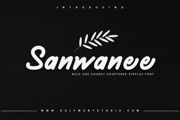 Sanwanee Font Poster 1