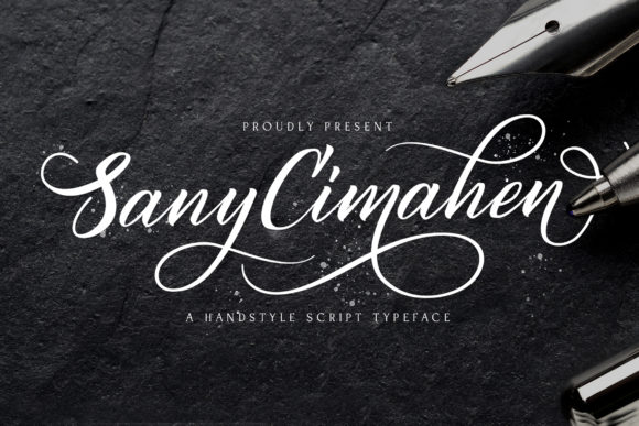 Sany Cimahen Font Poster 1