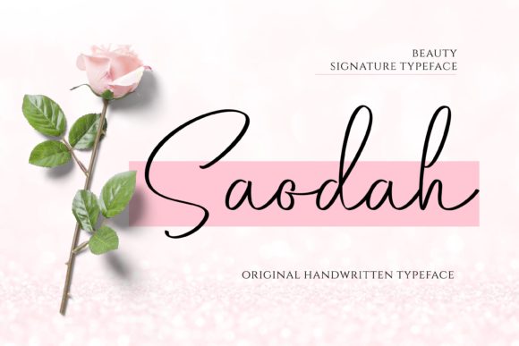 Saodah Font Poster 1