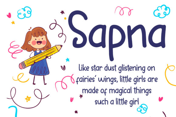 Sapna Font Poster 1