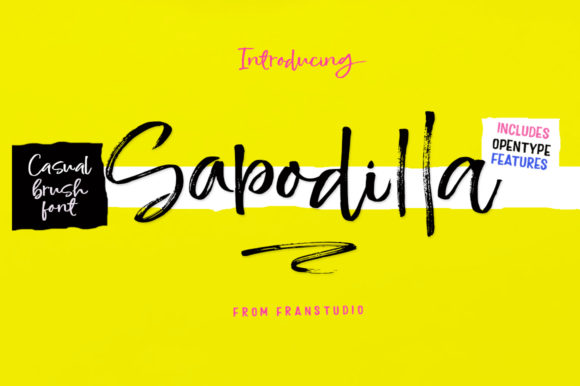 Sapodilla Font