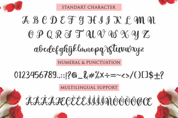 Saranghae Font Poster 12