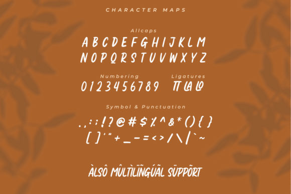 Sarcaland Brusher Font Poster 6