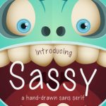 Sassy Font Poster 1