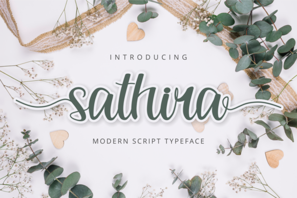 Sathira Font Poster 1