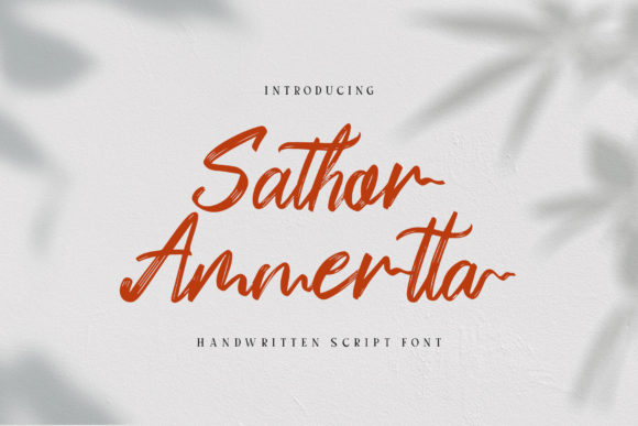 Sathor Ammertta Font Poster 1