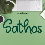 Sathos Font Poster 1