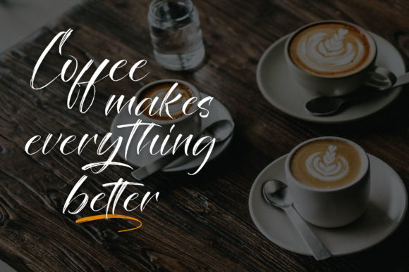 Savage Brush Font Poster 3